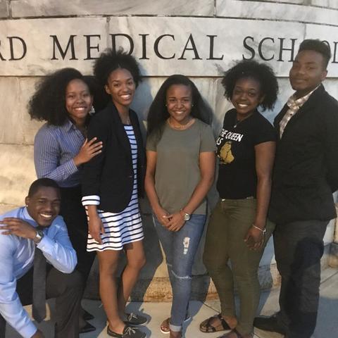 SHURP 2017 students at Harvard Medical School